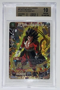 BGS 10 Dragon ball Dawn of the Z-Legends SS4 Vegito, A Light Dark SCR bt18-147 - Picture 1 of 9