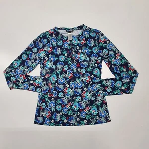 TOMMY BAHAMA WOMENS GOLF  FLORAL LONG SLEEVE SZ XS FLORAL 1/4 ZIP NYLON SPANDEX - Picture 1 of 6