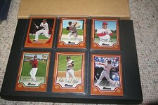 2009 Bowman Orange Lot of 6 Cards #/250