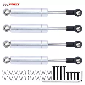 Alum Front Rear Shock Damper Silver for 1/18 Axial UTB18 Capra Trail Upgrades - Picture 1 of 6