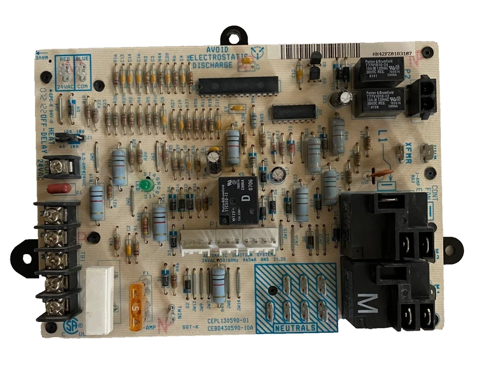 HK42FZ018 GUARANTEED WORKING TESTED GOOD furnace Control board CEPL130590-01 - Image 1 of 1
