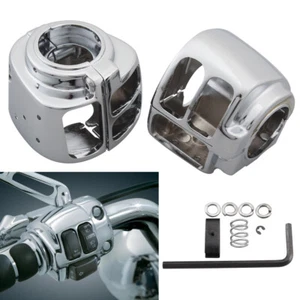 Switch Housing Kit For Harley VRSC 02-17 XL Road King 96-13 Dyna Softail 1996-11 - Picture 1 of 14