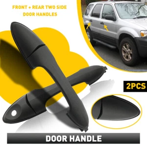 Outside Door Handle Black Front Rear LH RH for 00-07 FOCUS ESCAPE TRIBUTE Y - Picture 1 of 55