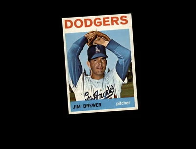 1964 Topps 553 Jim Brewer EX-MT #D1,043437 - Image 1 of 2