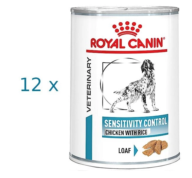 (€ 12,18 /kg) Royal Canin Vet. Diet Sensitivity Control Huhn 12x 410 g Hund nass - Bild 1 von 1