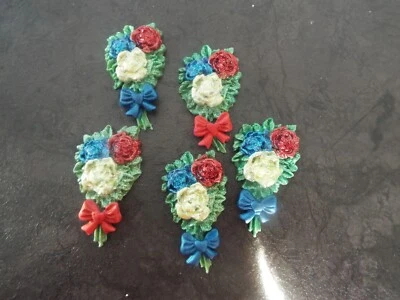 12 TOPPERS BOUQUE (COMESTIBLES) Foto 1 de 3