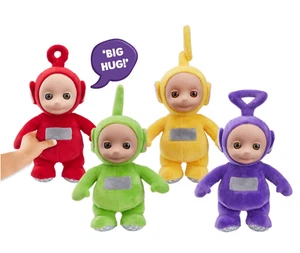 ~❤️Talking TELETUBBIES Doll 26-30cms Soft Toy Plush Dipsy LaaLaa Tinky Winky Po - Picture 1 of 27