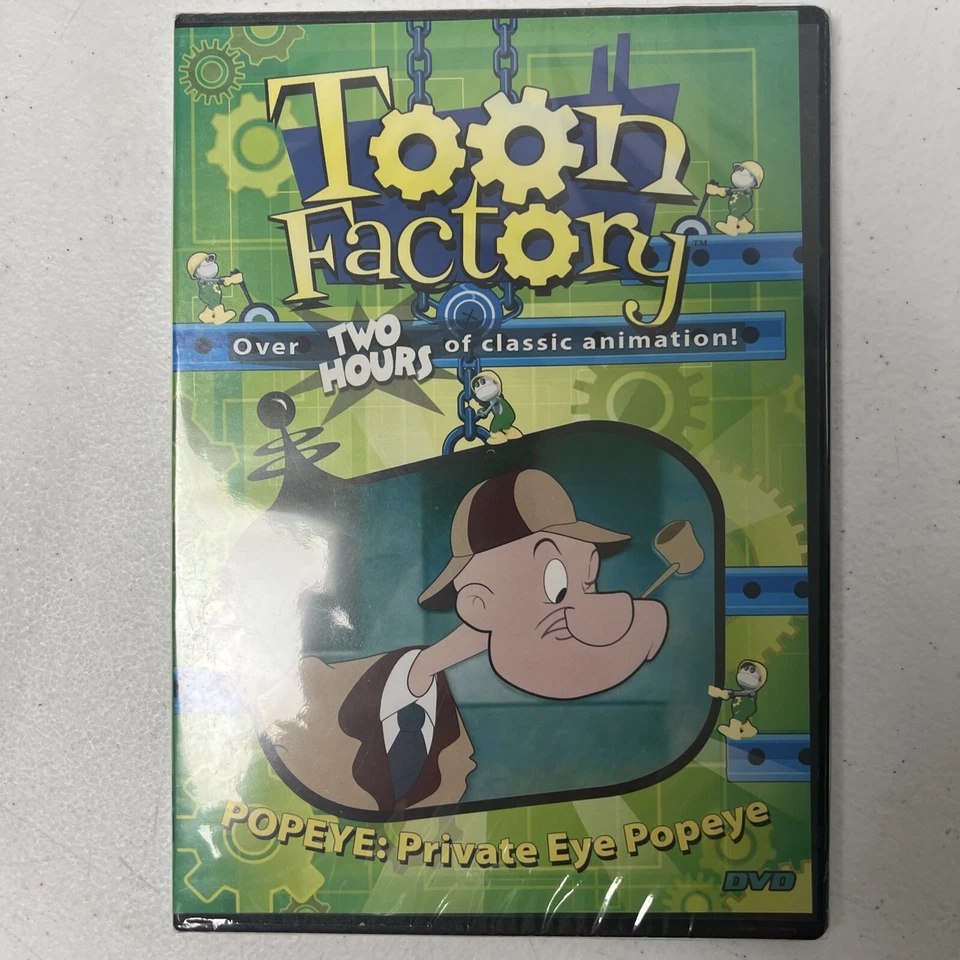 Toon Factory: Popeye Private Eye Classic Animation Cartoon Sailor Man BRAND NEW Foto 1 de 3