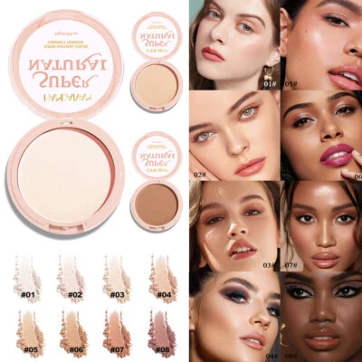 8 Farben Pulver Öl Kontrolle Make-Up Einstellung Matte Foundation / - Bild 1 von 4