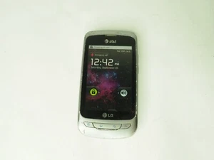 LG Thrive P506 Silver (AT&T) Smartphone cell phone with 2gb sd card - Picture 1 of 12