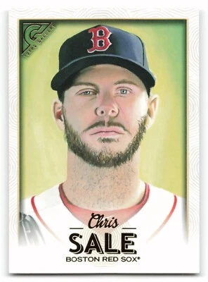 2018 Topps Gallery #120 CHRIS SALE  Boston Red Sox  NICE CARD !!! - Image 1 of 2