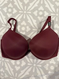 REGGISENO VICTORIA'S SECRET ROSA WEVERYWHERE SUPER PUSH UP 36DD NUOVE ETICHETTE VINO - Foto 1 di 4