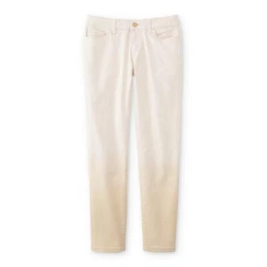 $30 Roebuck & Co. Girls' Twill Ombre Skinny Jeans, Rose Gold, New w/ Tag - Picture 1 of 2