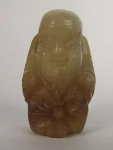 Chinese Qing Period Old Man Jade Sculpture/Pendant - Picture 1 of 8