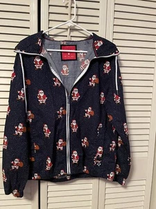 Denim And Flower Ricky Singh Unisex Zip Front Jacket Medium 100 Percent Cotton M - Picture 1 of 5
