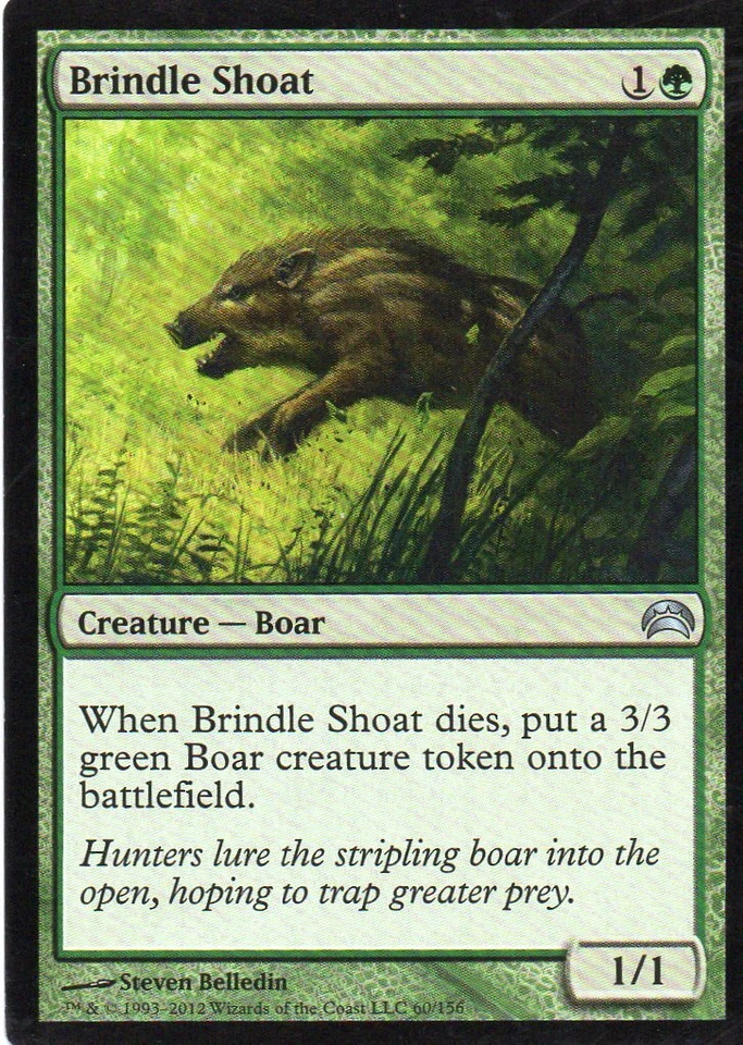 Magic Mtg Planechase Brindle Shoat  near mint - Image 1 of 1