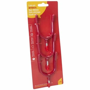 STORAGE HOOK SET HANGING HANGER GARAGE HOME INDOOR TOOL BIKE LADDER HOOKS - Picture 1 of 1