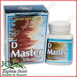 D MASTER PLATINUM 15 CAPSULES 100% ORIGINAL DIET MASTER PLATINUM BIOLIFE 500 MG - Picture 1 of 2