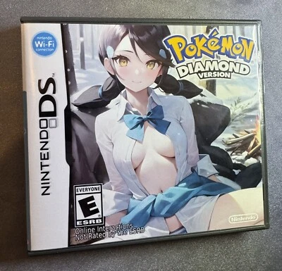 Pokémon Diamond Nintendo DS Game Case Custom Cover Art - NO GAME INC - Image 1 of 2