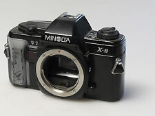 (PRL) MINOLTA X9 BODY 135 35 mm SLR SPARE PARTS FOTORIPARATORE REPAIR REPARATION