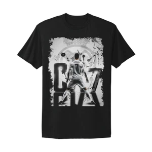Cristiano Ronaldo, CR7 Football Soccer, Portugal, Real Madrid Graphic T-Shirt - Picture 1 of 1