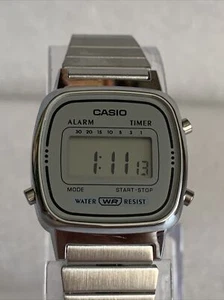 Casio Digital Wrist Watch With Timer, Alarm, Stainless Steel (LA670WE) - Picture 1 of 12