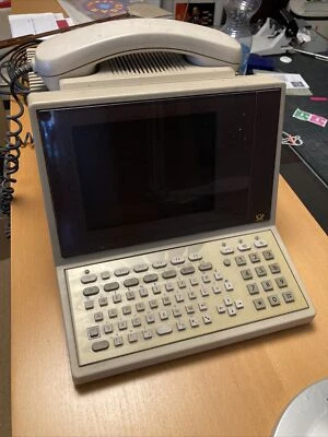 Vintage computer BTX Bildschirmtext Terminal Hersteller: Siemens T3210 videotext - Bild 1 von 4