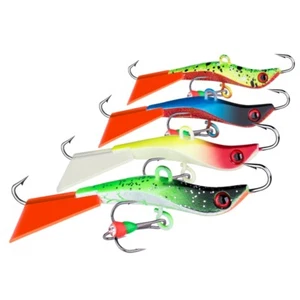 Goture 1PC Winter Fishing Jig Lure 71mm 14.4g S-Shape Balanced Jig Ice Fishing - Picture 1 of 14
