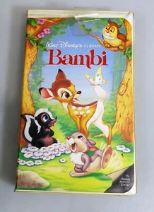 Bambi (VHS) Black Diamond The Classics - Foto 1 di 3