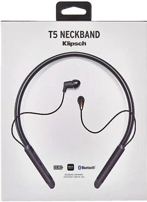 Auriculares internos inalámbricos Klipsch T5 True Neckband (negros) Foto 1 de 4