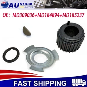 Crankshaft Gear Sprocket Sensor Blade & Spacer Set Fits Mitsubishi Triton Pajero - Picture 1 of 7