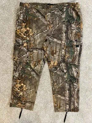 Pantalones de camuflaje REALTREE ligeros de bolsillo de carga para hombre; talla XXL (44/46) Foto 1 de 4