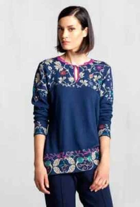 Ivko Long Pullover Jumper (Merino) In Lana Blu 72548 - Picture 1 of 1