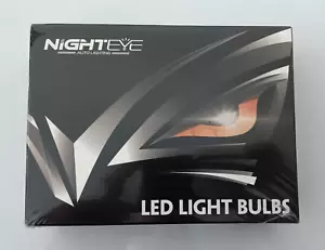 NightEye Auto Lighting 6500K Xenon White LED Light Bulbs 9005 + 9006 Brand New - Picture 1 of 6