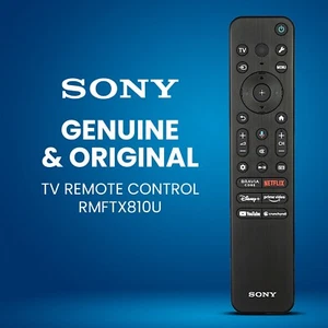 Genuine Sony BRAVIA RMF-TX810U TV Remote Control - Picture 1 of 3