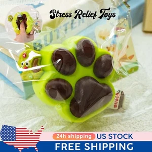 Taba Squishy Cat Paw Stress Relief Squeeze Toy Ultra-Soft Squeeze kids Toys - Picture 1 of 7