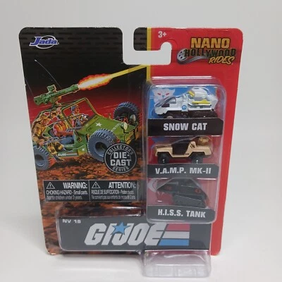 G.I Joe Nao Hollywood Rides NV-18 3-pack Vehicle Set By Jada - Image 1 of 4