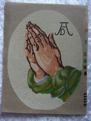 N° 21111 CANEVAS A FAIRE RELIGIEUX  24 cm x 18 cm sans fil et sans aiguille - Photo 1/2