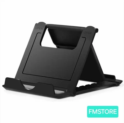 Supporto Pieghevole Desktop per Telefono Cellulare Smarthphone Tablet Ipad #RRR - Immagine 1 di 4