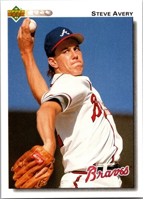 1992 Upper Deck #475 Steve Avery - Image 1 of 2