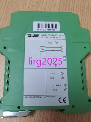 1pc used Phoenix MCR-PS-24DC-10DC 2766685 - Image 1 of 4