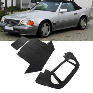 Schwarzes Cabrio-Stoffverdeck Abriebfest MB03-22 Ersatz Für R129 - Bild 1 von 22