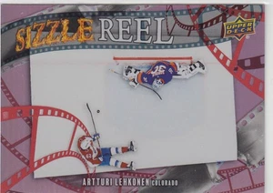 ARTTURI LEHKONEN - 25/26 UPPER DECK  SIZZLE REEL RED #069/199 - Picture 1 of 1