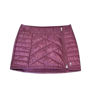 Falda Smartwool Púrpura Acolchada Nylon Talla Mediana Lana Merino Forrada Gorpcore - Imagen 1 de 12