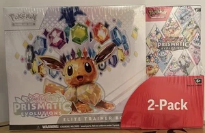 Pokemon TCG Prismatic Evolutions COSTCO BUNDLE (1 ETB & 1 Booster Bundle) x1 - Bild 1 von 2
