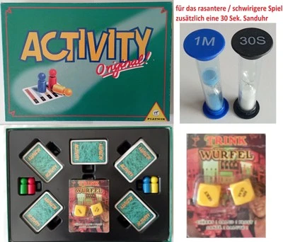 Activity Original , mit 2 Sanduhren 30+60 Sekunden ! von Piatnik 6004 - Bild 1 von 4