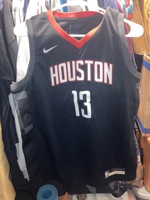 Camiseta Nike James Harden Rockets JUVENTUD GRANDE - Usada Foto 1 de 2