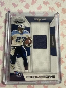 2010 Panini Certified Fabric Of The Game Prime /50 Eddie George #53 - Bild 1 von 2