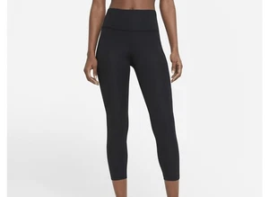 Medias cortas para correr Nike Epic Fast de tiro medio para mujer talla XS CZ9238-010 EN NEGRO - Imagen 1 de 18