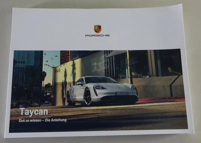 Betriebsanleitung / Handbuch | Porsche Taycan | Modelljahr 2023 | Stand 06/2022 - Bild 1 von 3